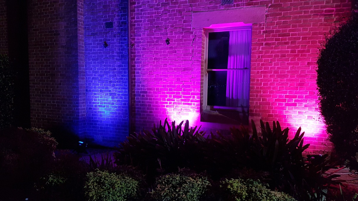 Led Up Light Bathurst Event Wedding Party Equipment Hire